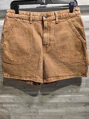 Universal Faded Rust Denim Shorts